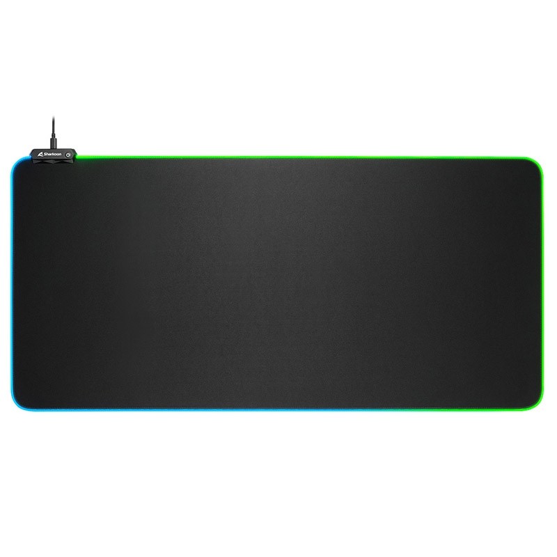 Podloga za miško SHARKOON 1337 RGB V2 900 črna mat