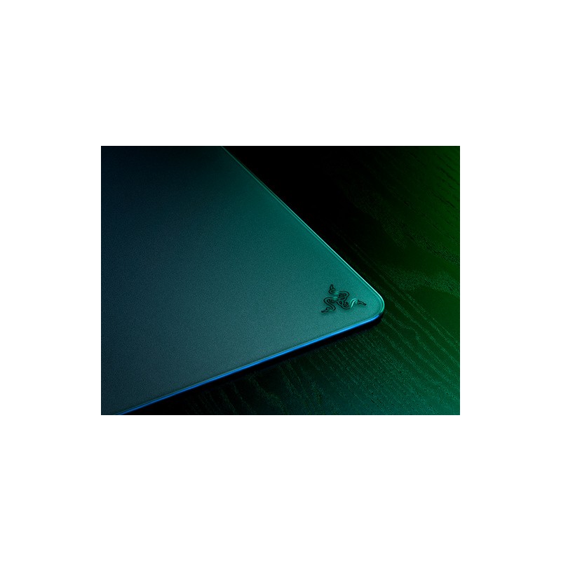 Podloga za miško Razer Atlas, kaljeno steklo, črna