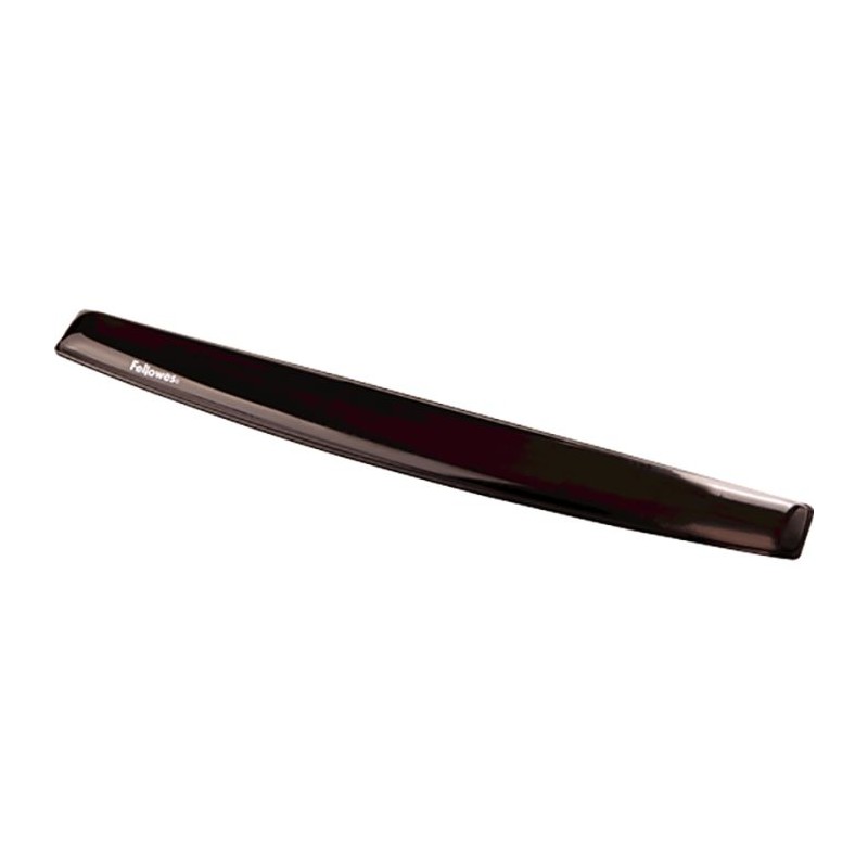 Podloga za zapestje Fellowes Crystal Gel, črna, 9112201