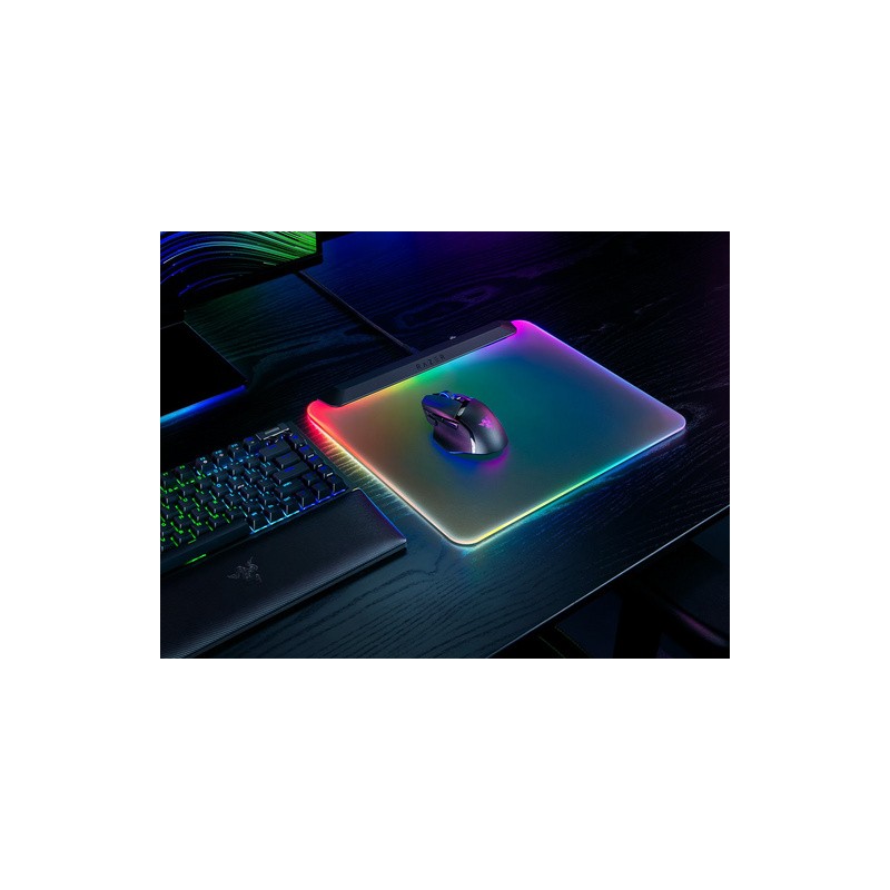 Podloga za miško Razer Firefly V2 Pro, RGB, črna