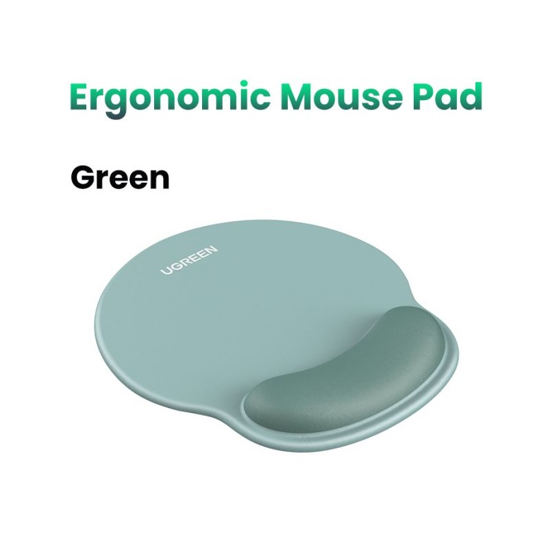Podloga za miško Ugreen, ergonomska, zelena