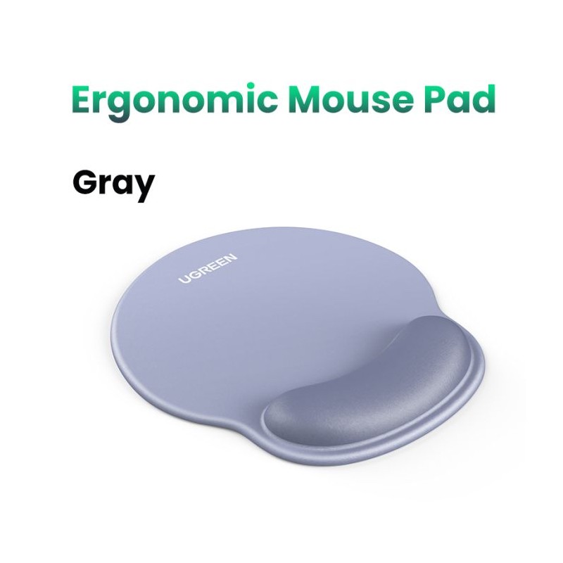 Podloga za miško Ugreen, ergonomska, sivo-modra