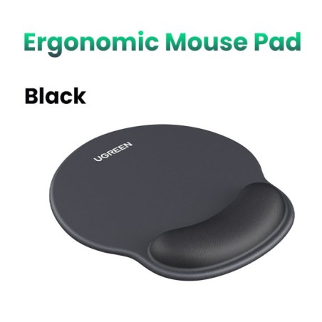 Podloga za miško Ugreen, ergonomska, črna