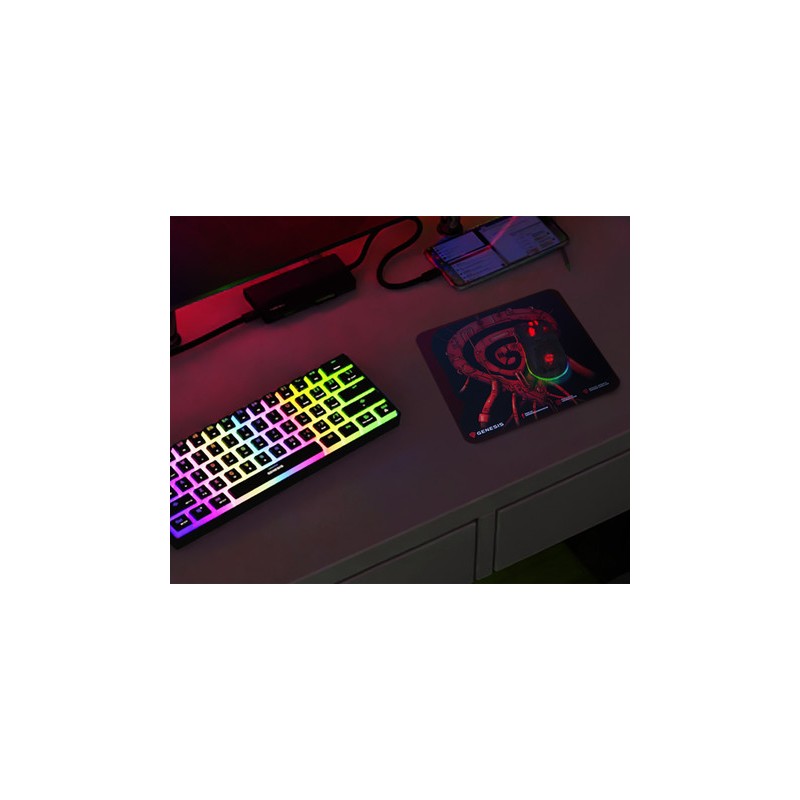 Podloga za miško GENESIS Pump Up The Game, vodoodporna