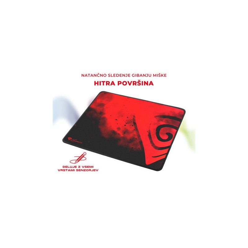 Podloga za miško GENESIS CARBON 500 M HAZE, vodoodporna