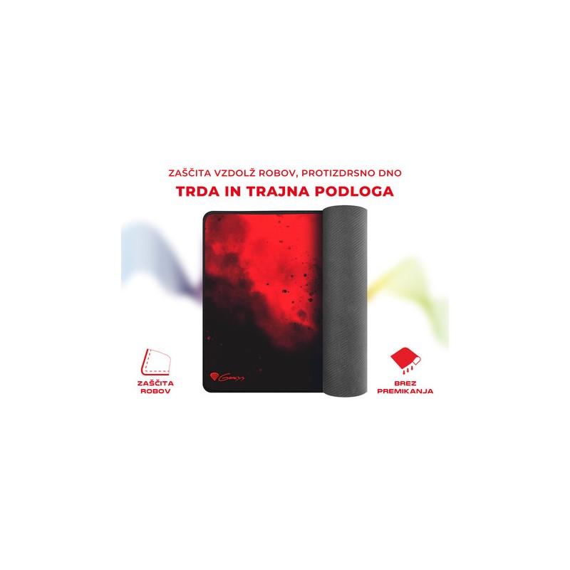 Podloga za miško GENESIS CARBON 500 M HAZE, vodoodporna