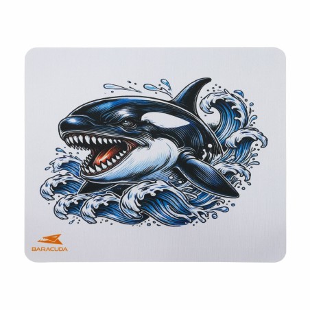 Podloga za miško BARACUDA ORCA, bela