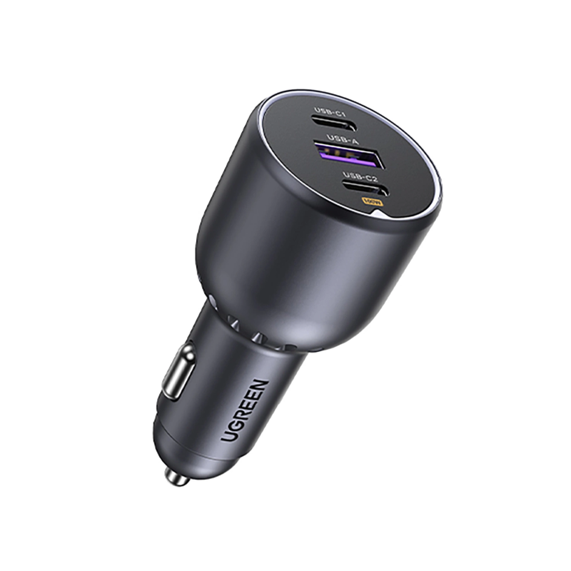 Avtomobilski polnilec Ugreen USB-A/C, 130W, 35025