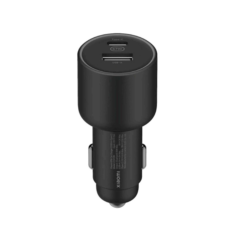 Avtomobilski polnilec Xiaomi USB-A/C, 67W, 6941812704226