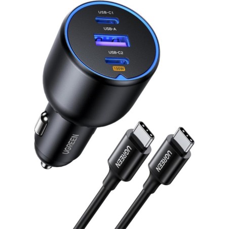 Avtomobilski polnilec Ugreen USB-C, 130W, 55511