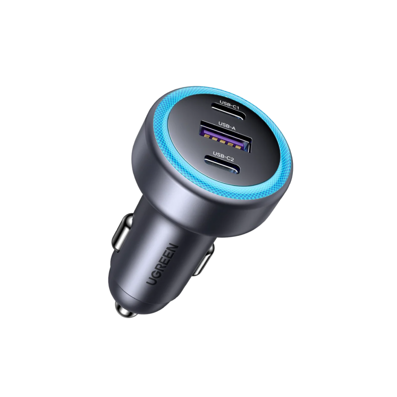 Avtomobilski polnilec Ugreen USB-A/C, 30W, 45843