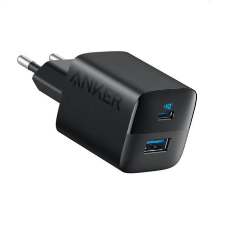 Polnilec Anker 323 USB-A/C, 33W, črn, A2331G11