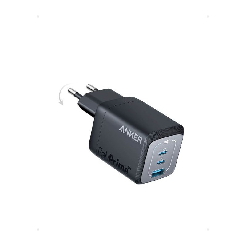 Polnilec Anker Prime USB-A/C, 67W, črn, A2669313