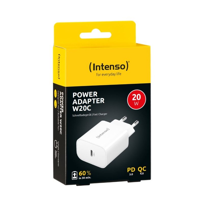 Polnilec Intenso W20C USB-C, 20W, 7802012