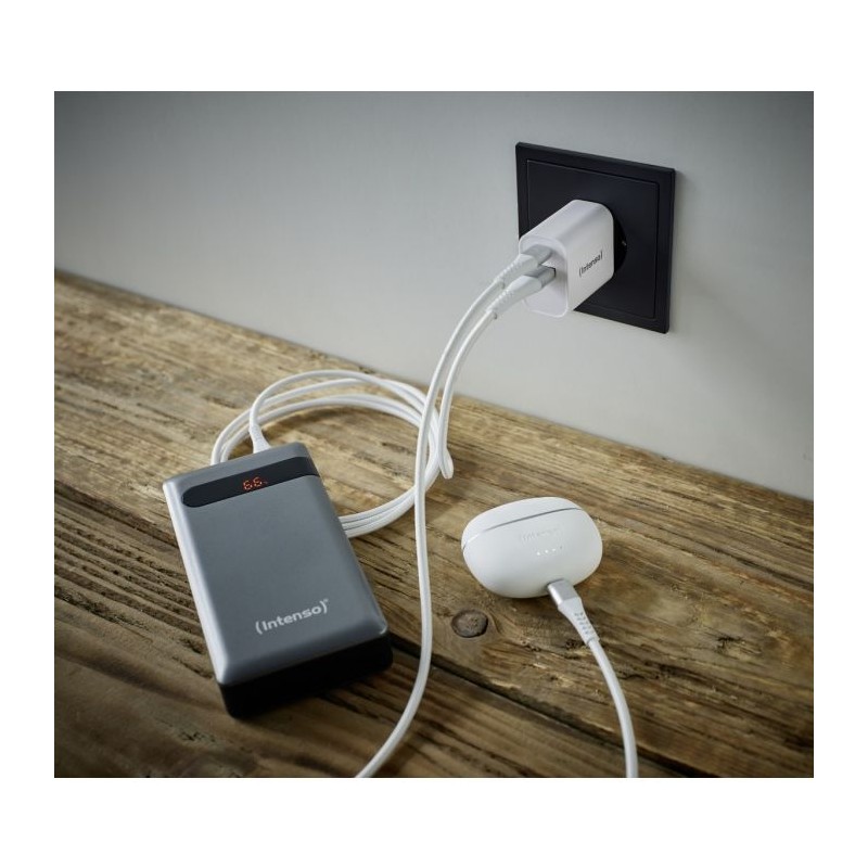 Polnilec Intenso W30AC USB-A/C, 30W, 7803012
