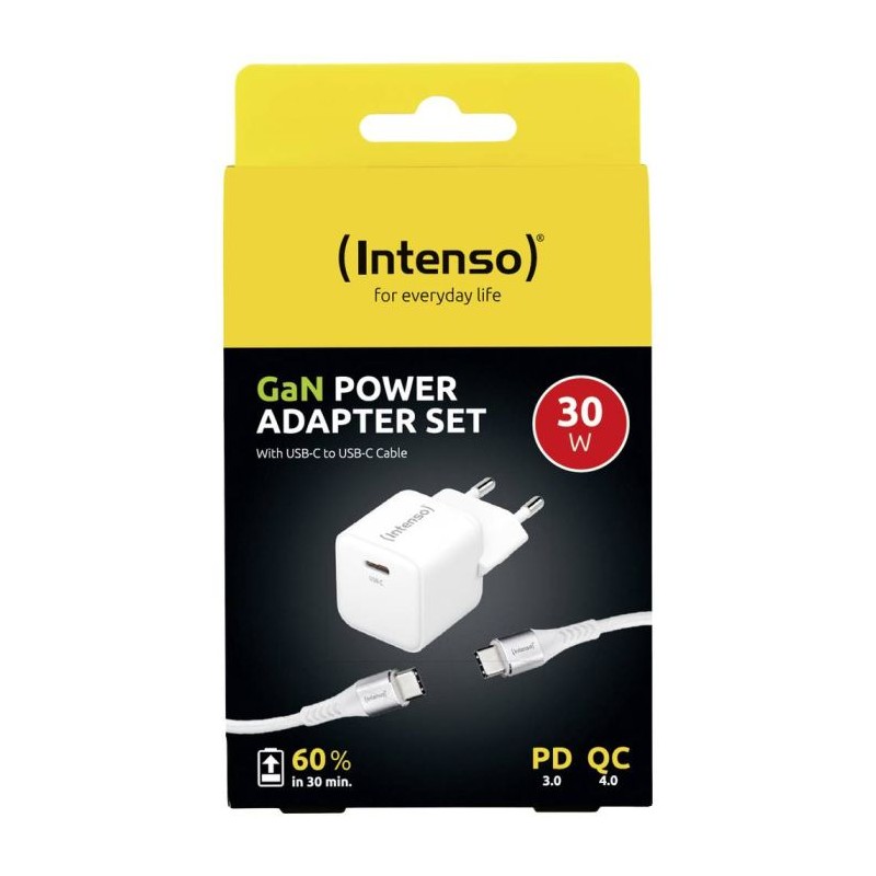 Polnilec Intenso W30C USB-C, 30W, 7803042