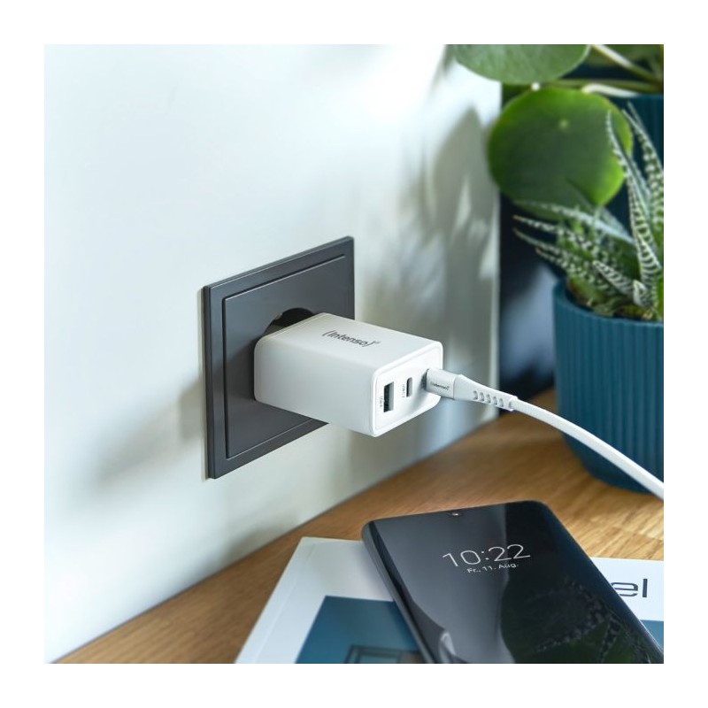 Polnilec Intenso W65ACC USB-A/C, 65W, 7806512