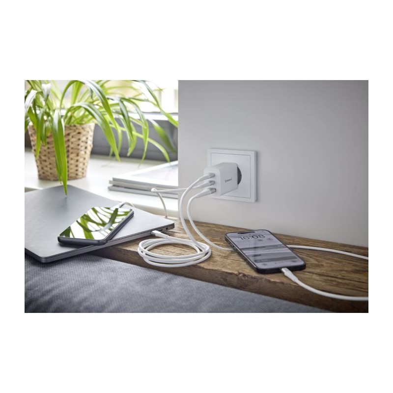 Polnilec Intenso W65ACC USB-A/C, 65W, 7806512