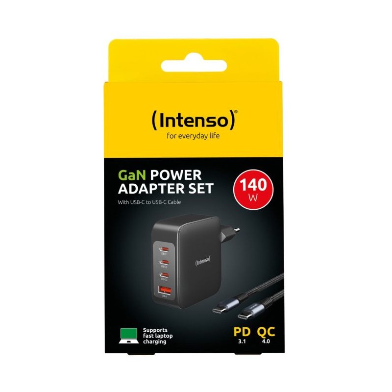 Polnilec Intenso USB-A/C, 140W, 7814010