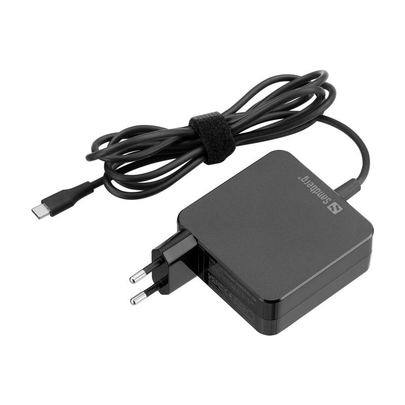 Polnilec Sandberg PD65W, USB-C, 135-79