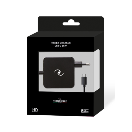 Polnilec Tecnoware FAU17563, USB-C, 65W