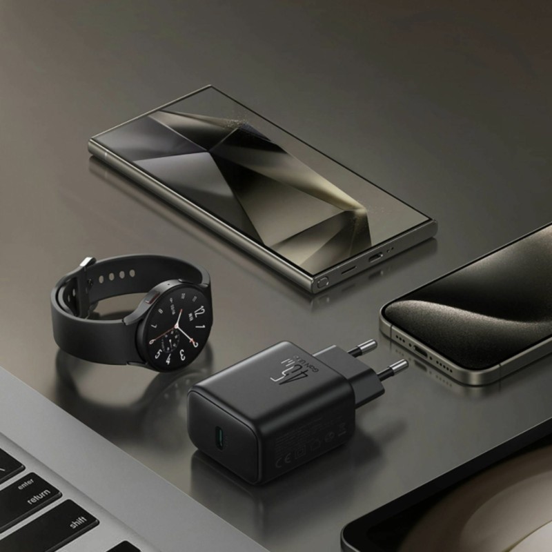 Polnilec Joyroom JR-TCG13, 45W QC PD, USB-C, črn