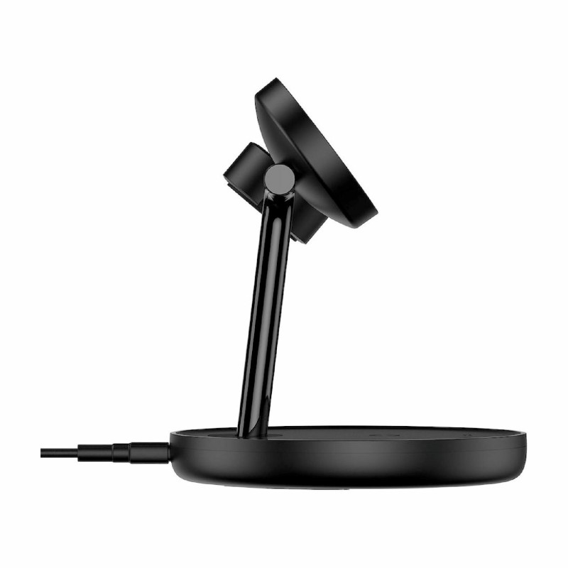 Brezžični polnilec Baseus Swan 3v1, 20W Magsafe, črn