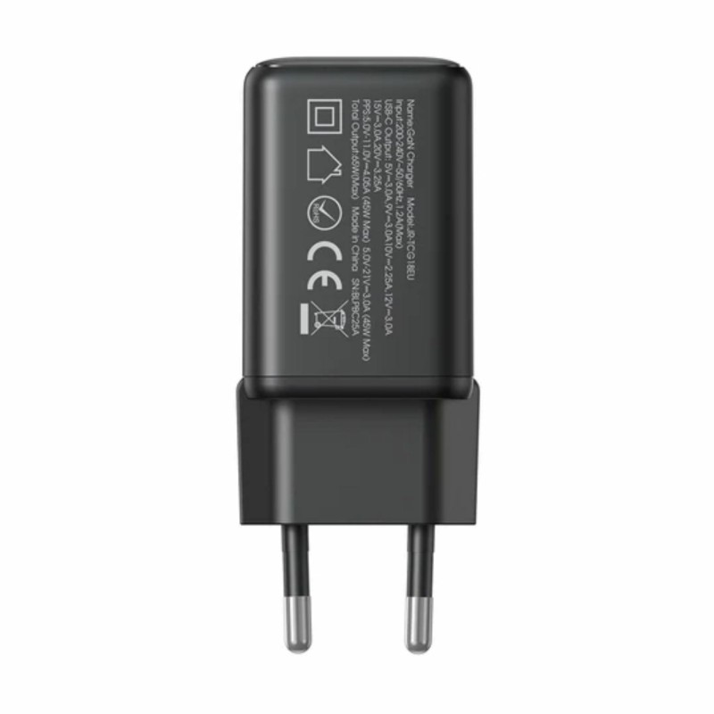 Polnilec Joyroom JR-TCG18, 65W PD, USB-C, črn
