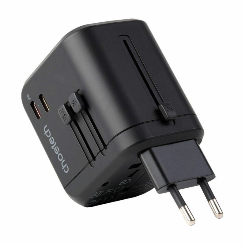 Potovalni polnilec Choetech PD5008 35W, USB-C, USB-A, EU USA UK AU