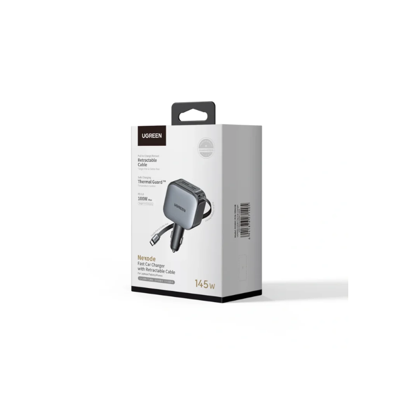 Avtomobilski polnilec Ugreen 55910B 145W, USB-C