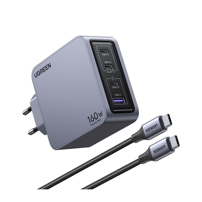 Polnilec Ugreen Nexode Pro 160W, USB-C