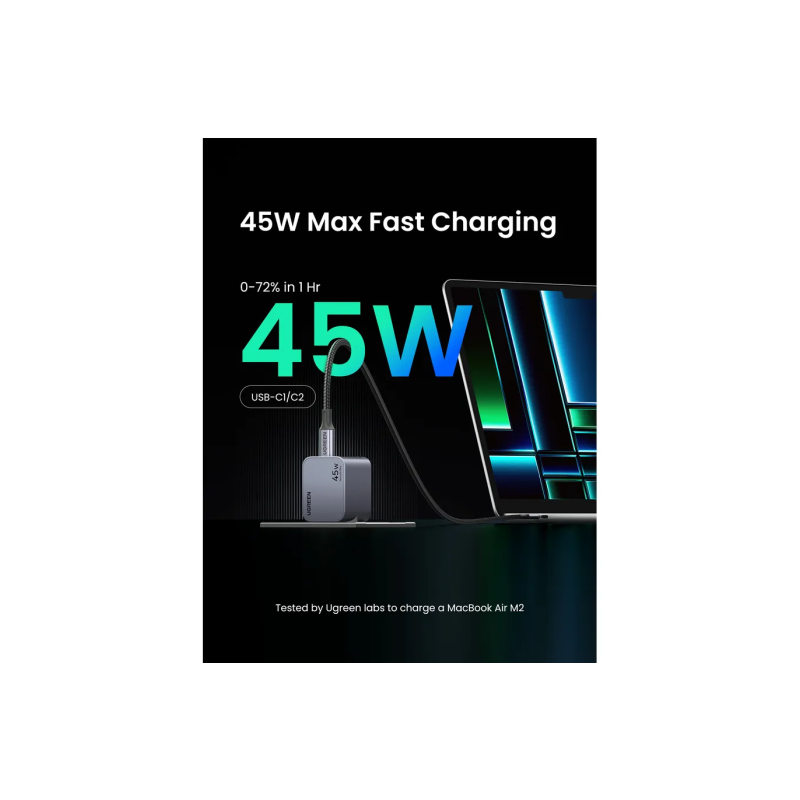 Polnilec Ugreen Nexode Pro 45W, USB-C
