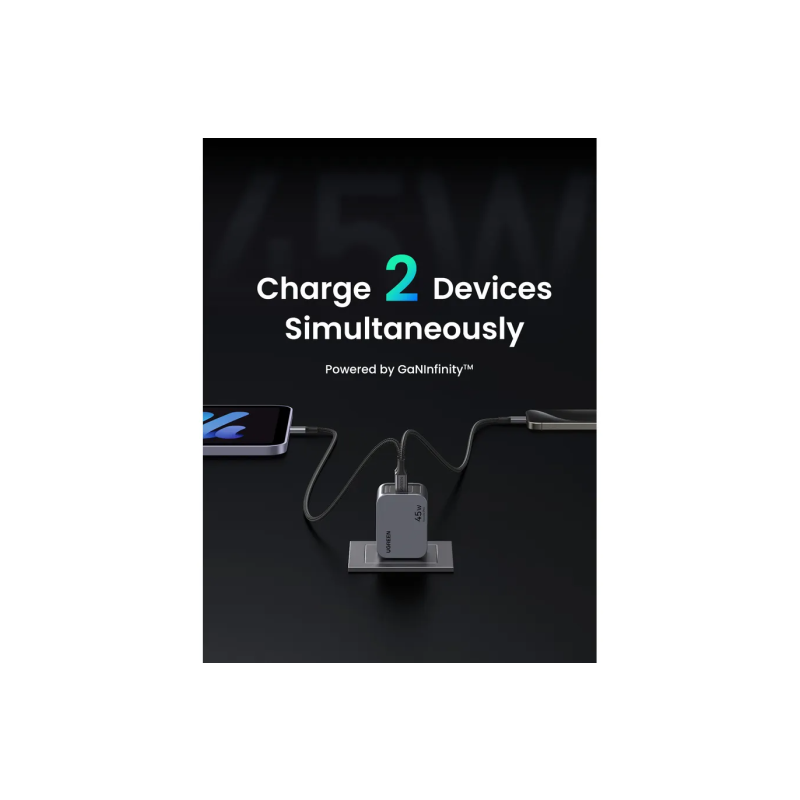 Polnilec Ugreen Nexode Pro 45W, USB-C