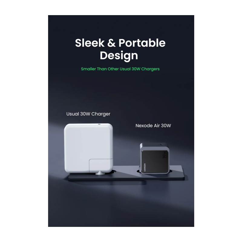 Polnilec Ugreen Nexode S 30W, USB-C