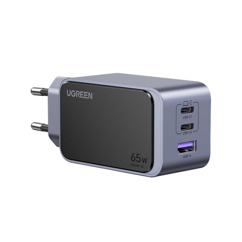 Polnilec Ugreen Nexode S 65W, 2x USB-C, USB-A