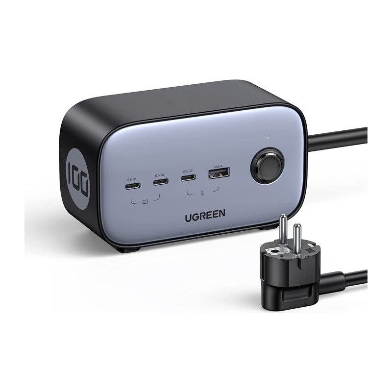 Polnilec Ugreen DigiNest Pro 100W GaN, USB-C