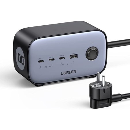 Polnilec Ugreen DigiNest Pro 100W GaN, USB-C