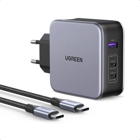 Polnilec Ugreen Nexode 3 140W PD, USB-C