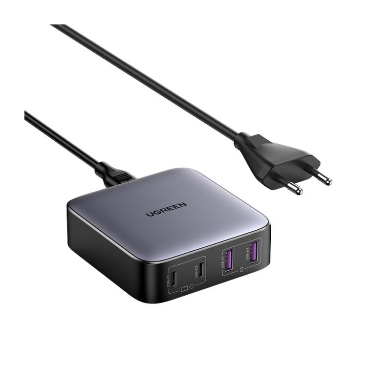 Polnilec Ugreen Nexode 65W, 2x USB-A, 2x USB-C