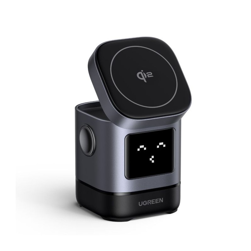 Polnilec Ugreen Uno 2-v-1 15W, USB-C