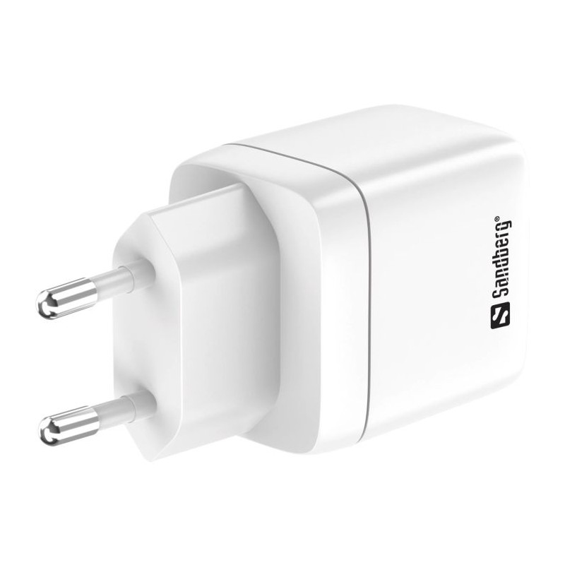 Polnilec Sandberg 32W PD, 1x USB-C, 1x USB-A