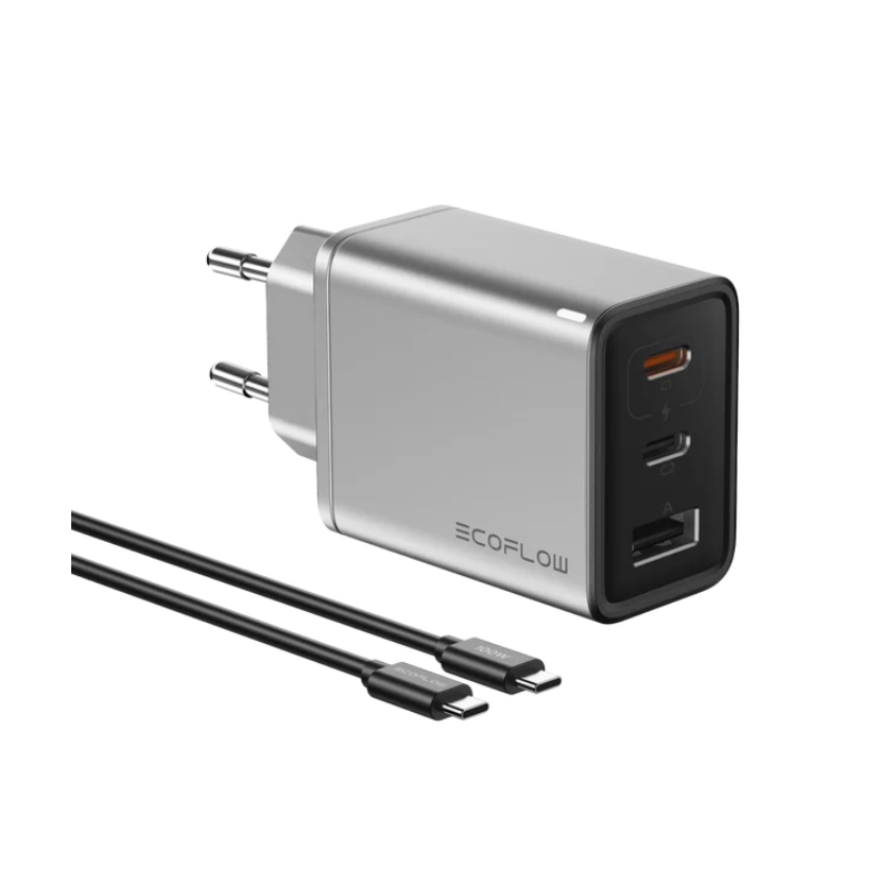 Polnilec EcoFlow Rapid Charger 65W GaN
