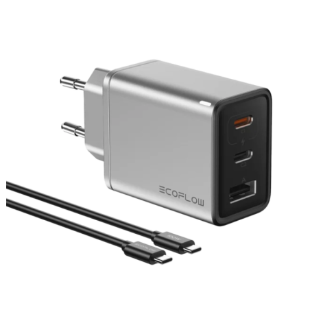 Polnilec EcoFlow Rapid Charger 65W GaN