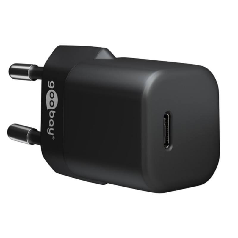 Polnilec GOOBAY 20W USB-C 5V, črn
