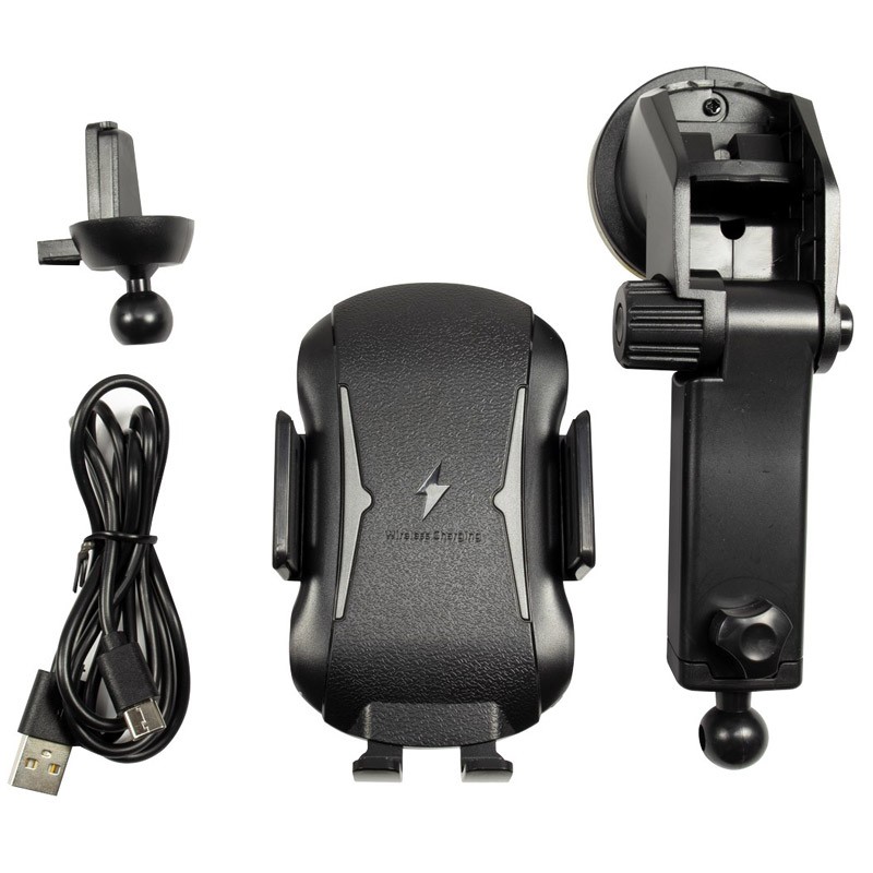 Brezžčni polnilec INTER-TECH MTH-100 10W, USB-C
