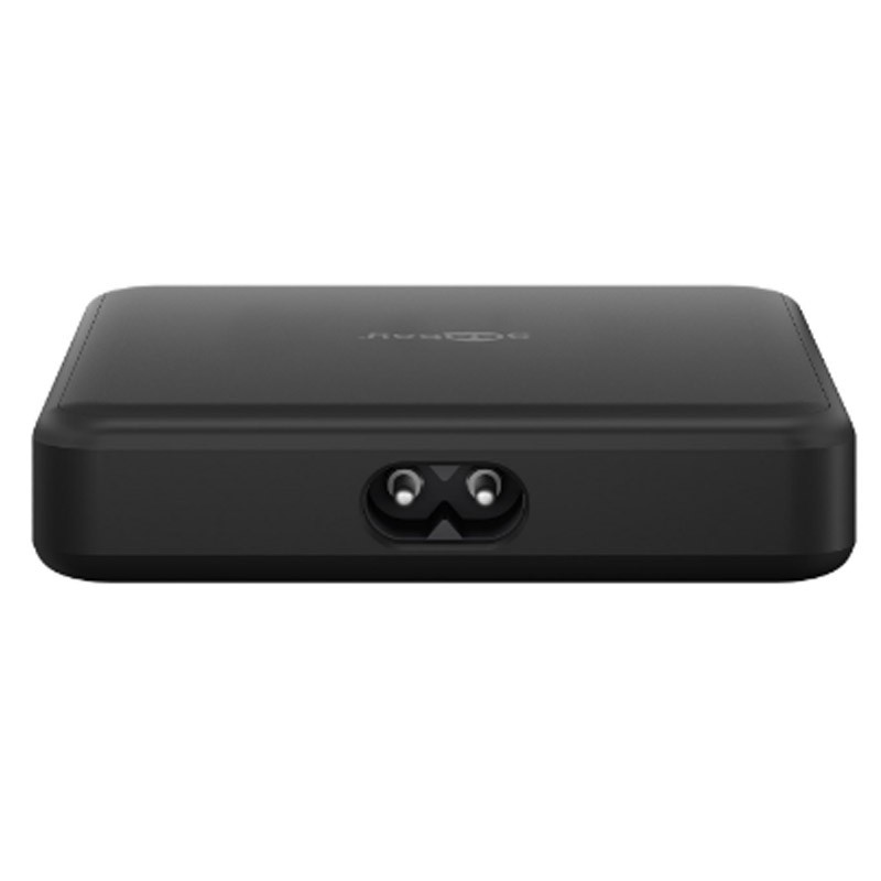 Polnilec GOOBAY 65W GaN, 2x USB-C, 2x USB-A, črn