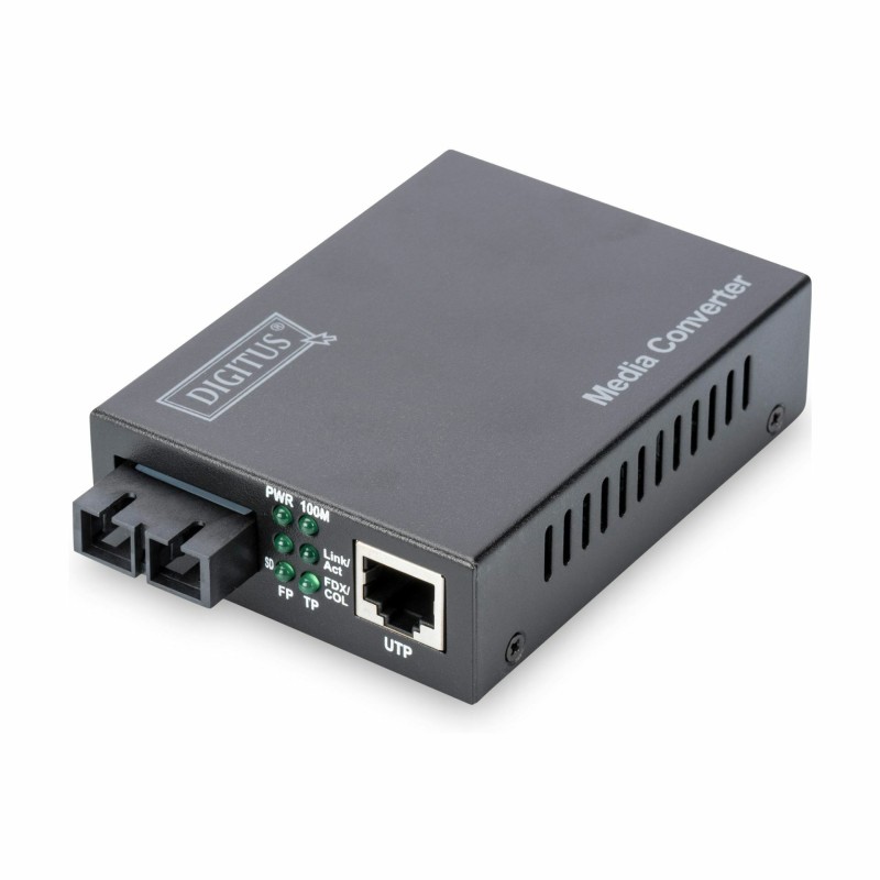 Pretvornik FO-UTP 10/100 SC Digitus Multimode, DN-82020-1