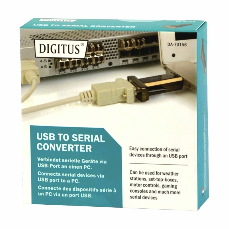Pretvornik USB -  1xSerial DB09 Digitus
