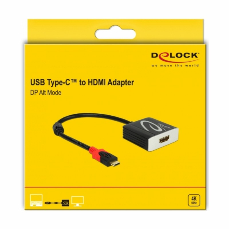 Pretvornik USB 3.1 Tip-C - HDMI 4K 60Hz Delock