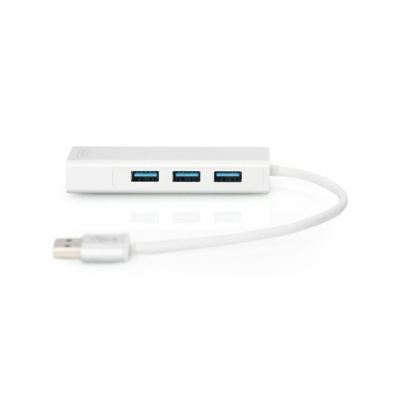 Pretvornik USB 3.0 - Mrežni UTP GIGA 10/100/1000 Mbps +Hub USB Digitus